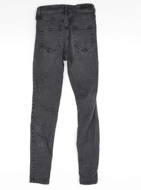 Only Womens Black  Denim Skinny Jeans Size S L30 in