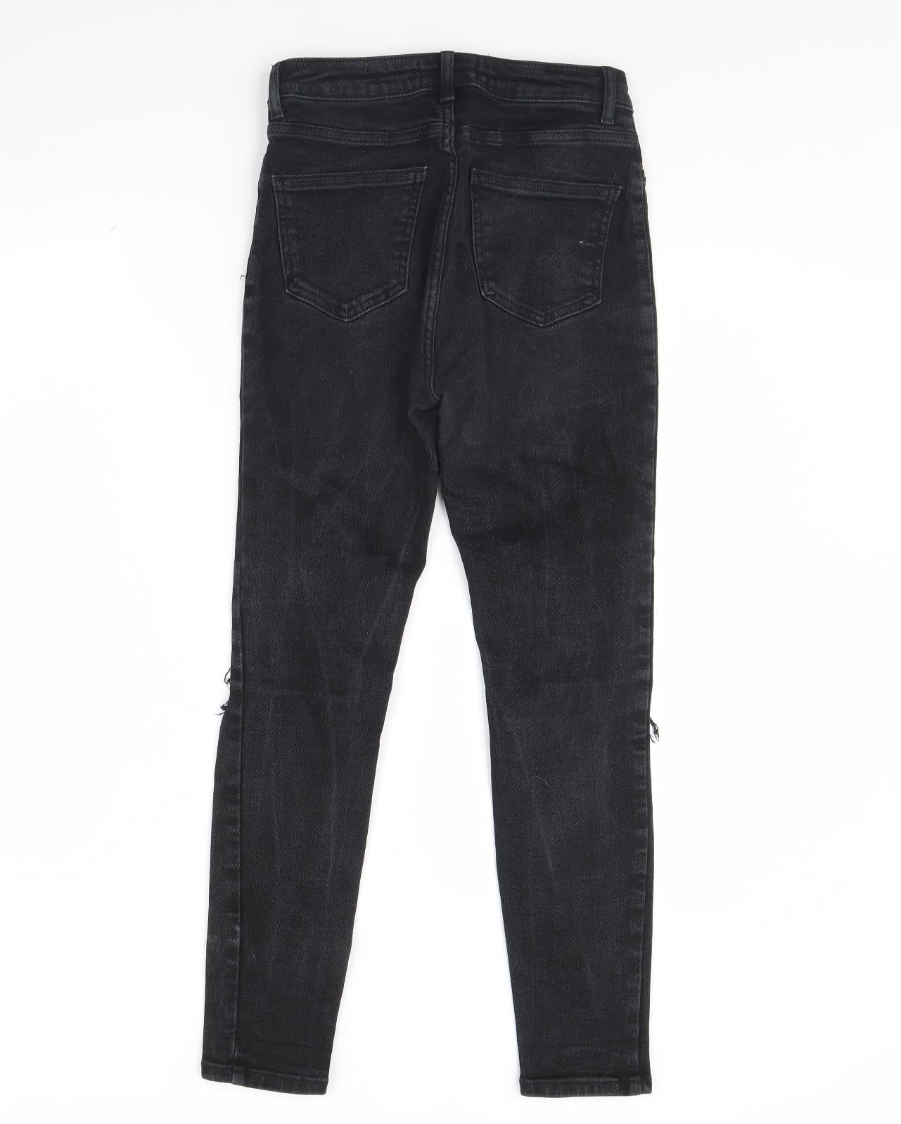 New Look Womens Black  Denim Skinny Jeans Size 10 L30 in