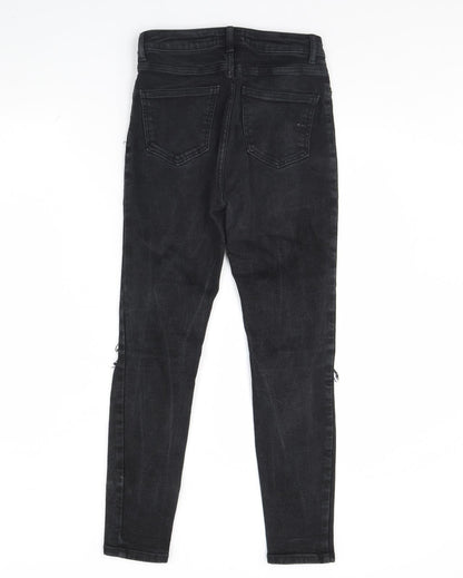 New Look Womens Black  Denim Skinny Jeans Size 10 L30 in