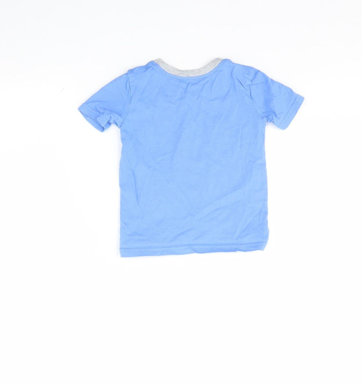 George Baby Blue   Basic T-Shirt Size 9-12 Months  - HAPPY