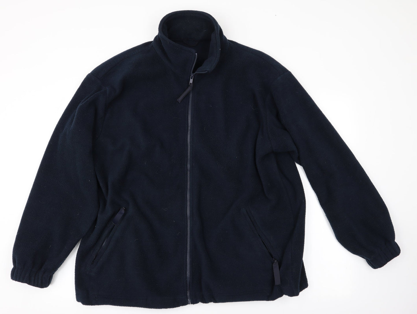 Alexandra Mens Blue   Overcoat Coat Size M  - Fleece Feel Exterior