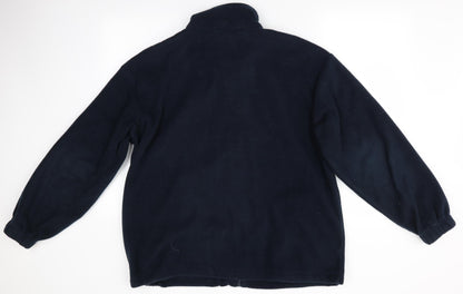 Alexandra Mens Blue   Overcoat Coat Size M  - Fleece Feel Exterior