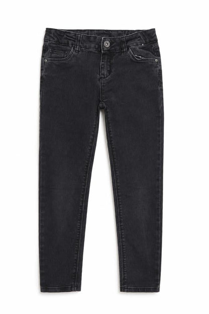 Denim Co Girls Black   Skinny Jeans Size 8-9 Years