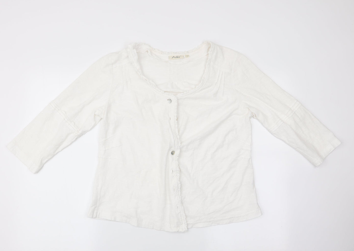 Womens UK Size  Adini Ivory Tunic Blouse
