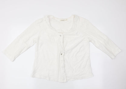 Womens UK Size  Adini Ivory Tunic Blouse