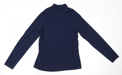 Womens UK Size 12 Marks and Spencer Blue Pullover Jumper