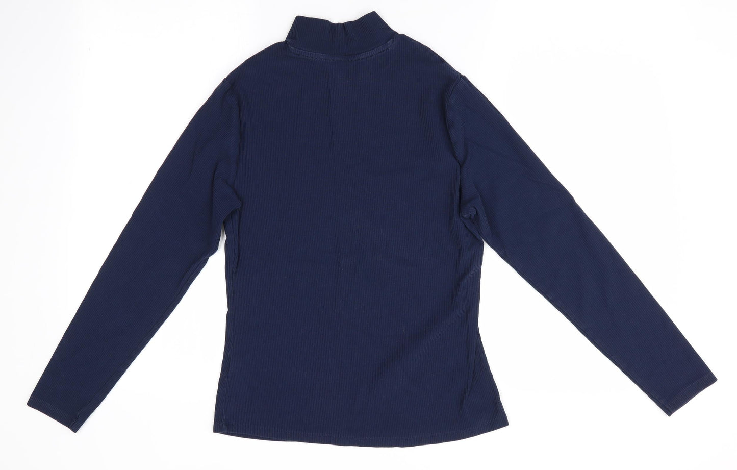 Womens UK Size 12 Marks and Spencer Blue Pullover Jumper