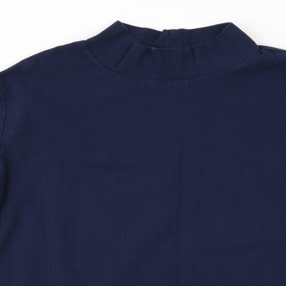 Womens UK Size 12 Marks and Spencer Blue Pullover Jumper