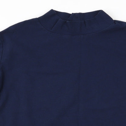 Womens UK Size 12 Marks and Spencer Blue Pullover Jumper