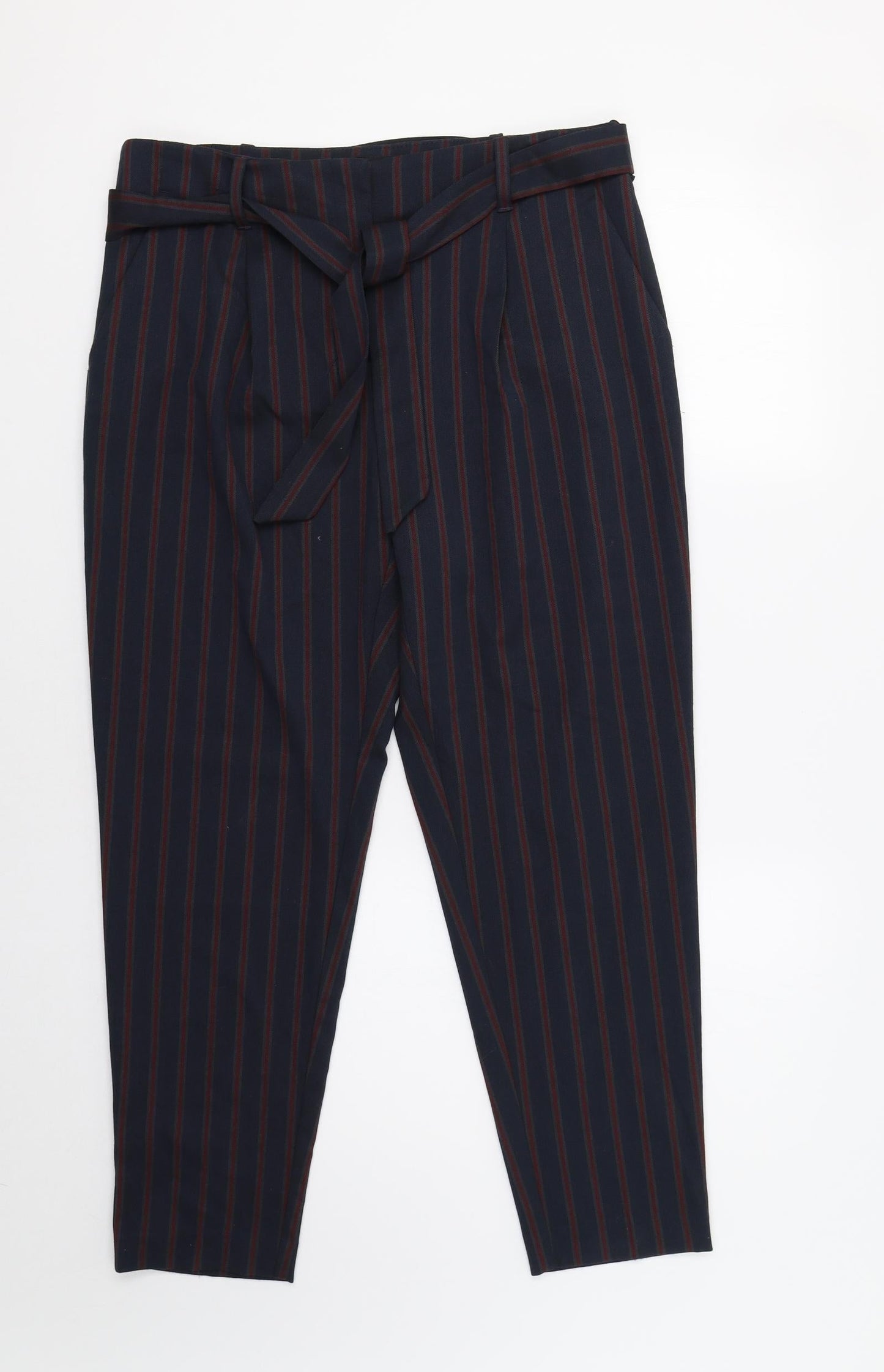 Womens UK Size 12 NEXT Regular Fit  Blue Trousers
