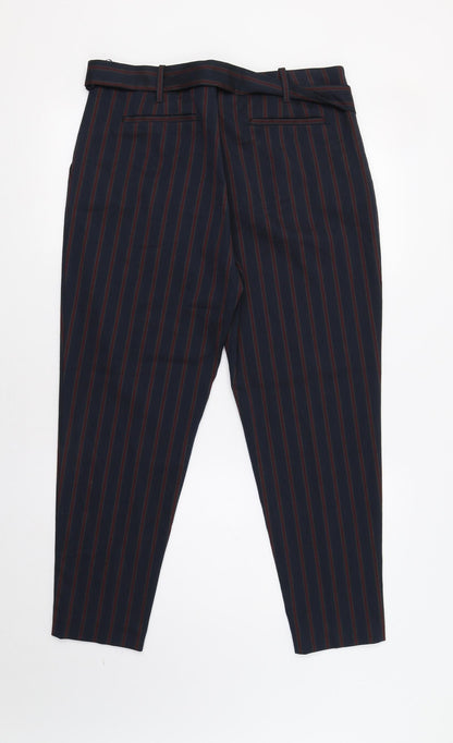 Womens UK Size 12 NEXT Regular Fit  Blue Trousers