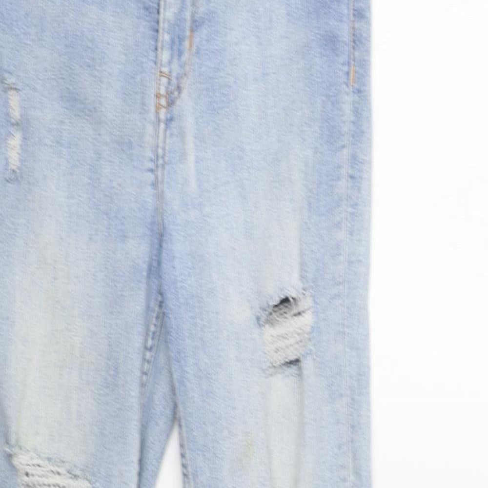 Womens UK Size 8 H&M Regular Fit Skinny Blue Jeans