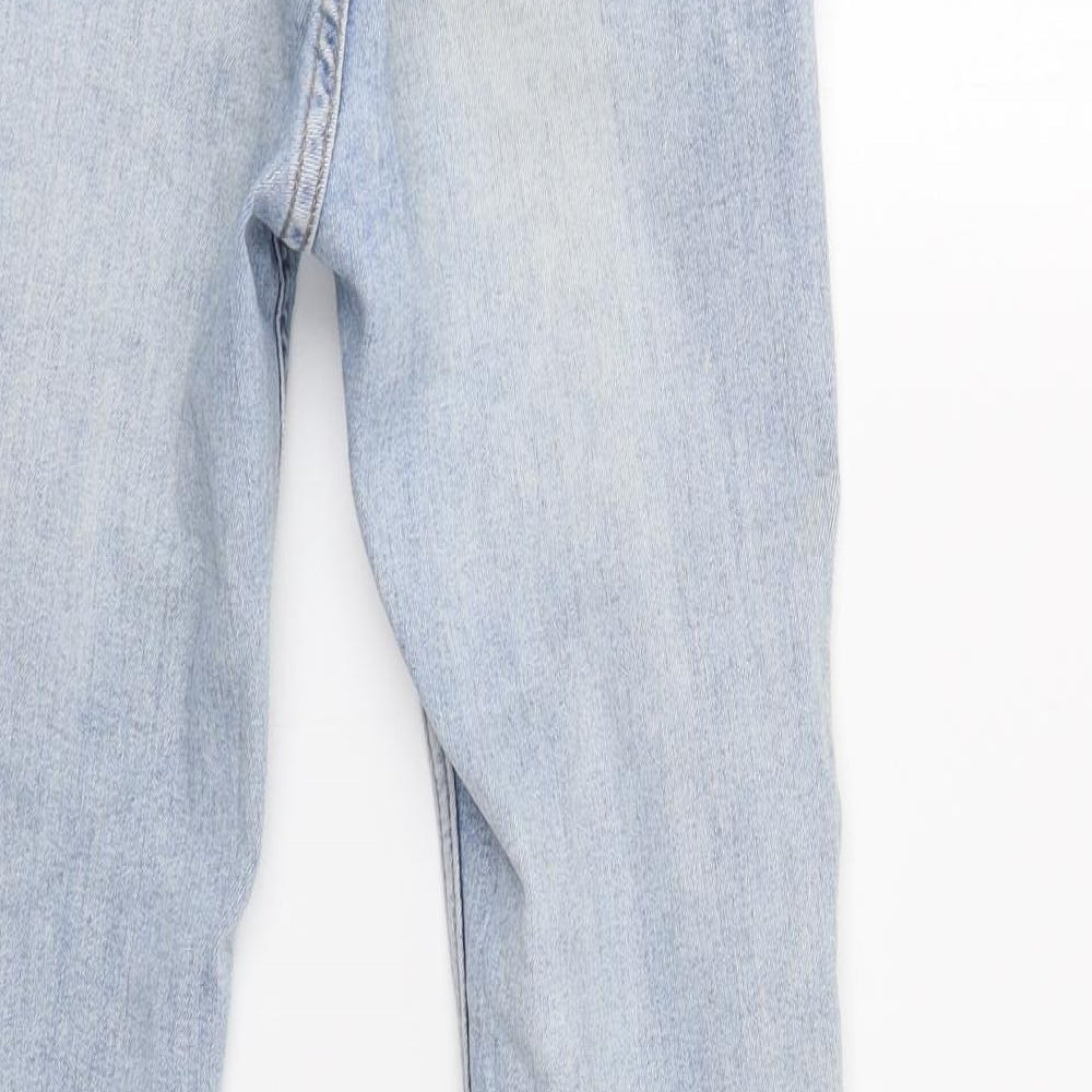 Womens UK Size 8 H&M Regular Fit Skinny Blue Jeans