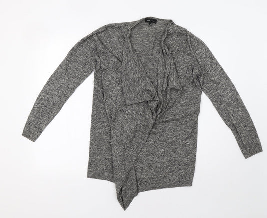 Womens UK Size 10 New Look Grey Cardigan Jumper
