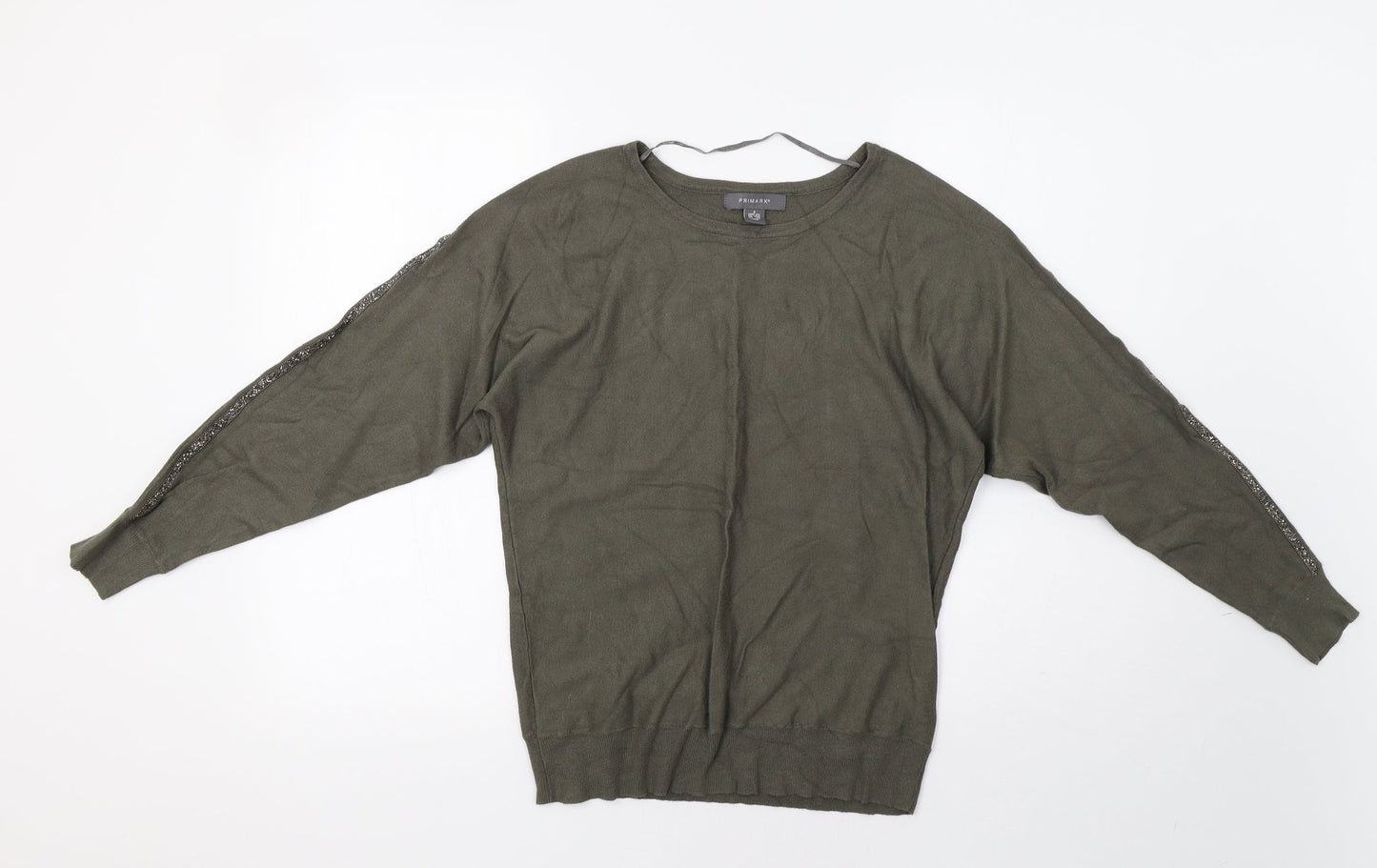 Primark Womens Green   Pullover Jumper Size S