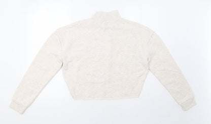 Primark Womens Beige   Pullover Sweatshirt Size S