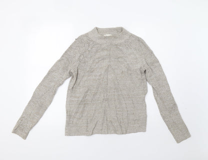 Womens UK Size S H&M Beige Pullover Jumper