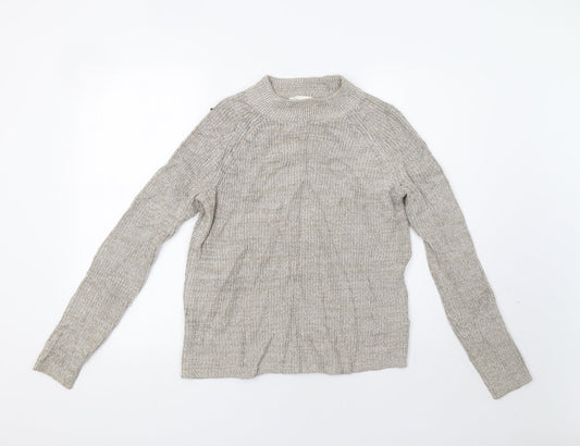 Womens UK Size S H&M Beige Pullover Jumper