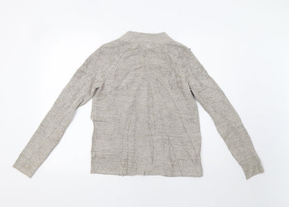 Womens UK Size S H&M Beige Pullover Jumper