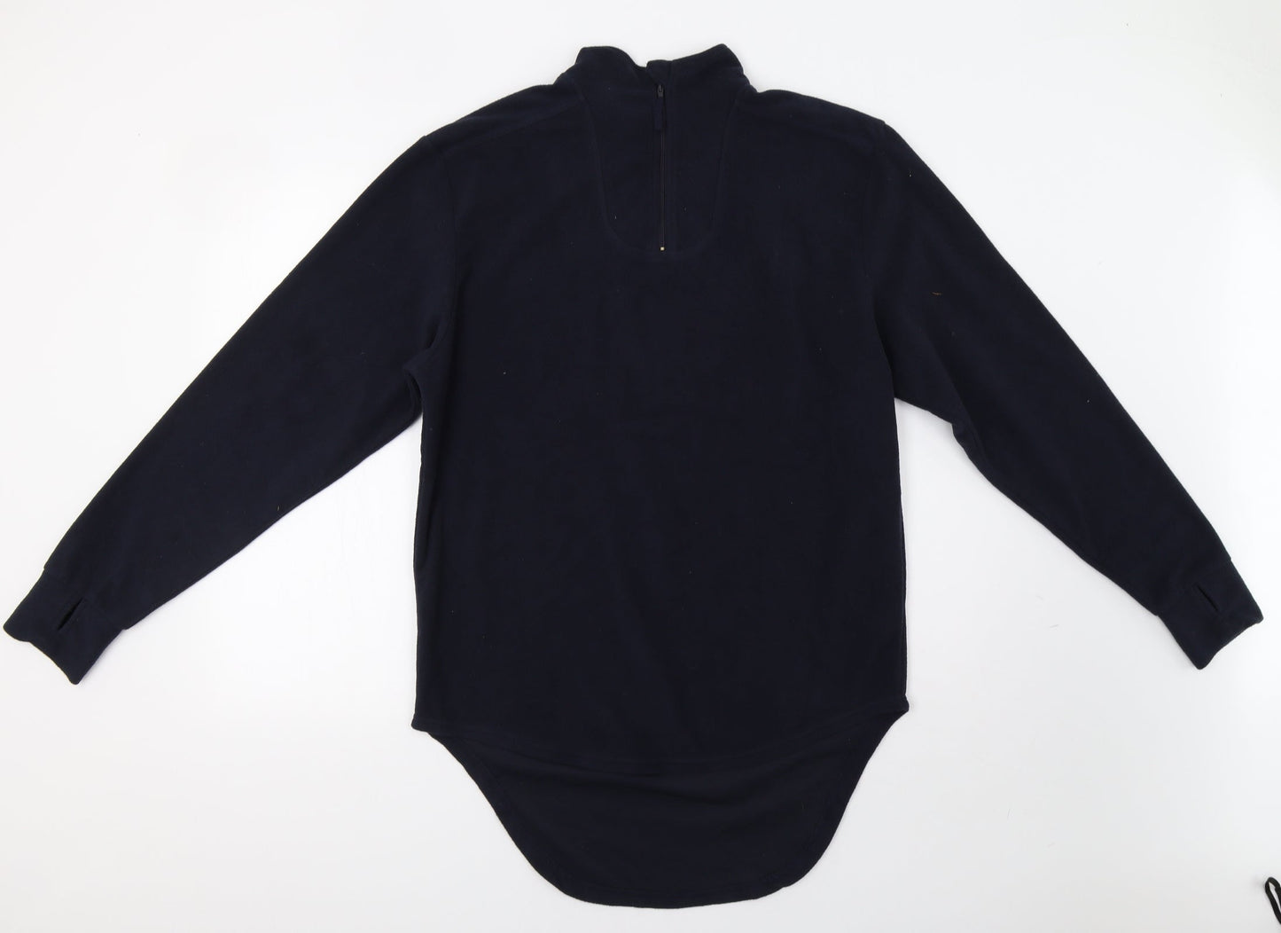Preworn Womens Blue   Henley Hoodie Size M