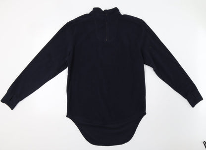Preworn Womens Blue   Henley Hoodie Size M