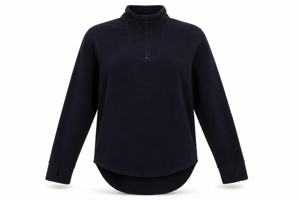 Womens Blue   Henley Hoodie Size M