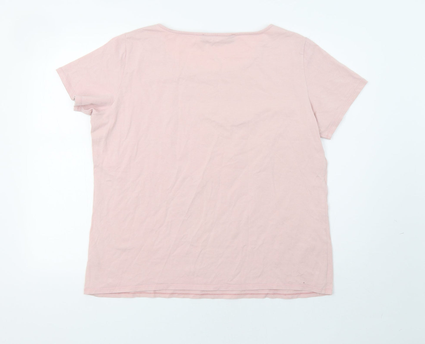Marina Sport Womens Pink   Basic T-Shirt Size L
