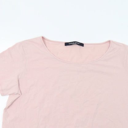 Marina Sport Womens Pink   Basic T-Shirt Size L