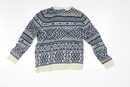 Mens UK Size  H&M Multicoloured Pullover Sweatshirt