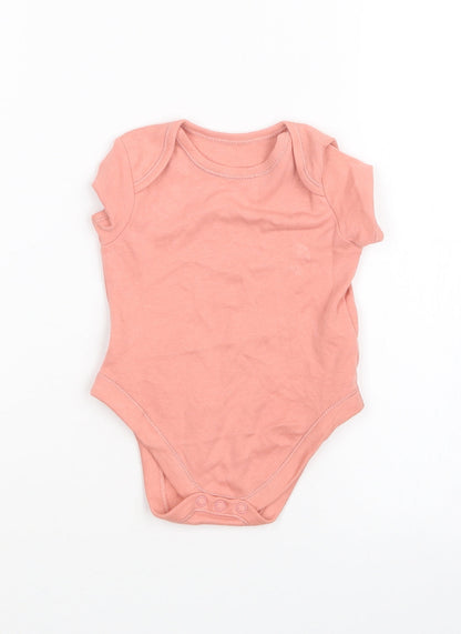 George Girls Pink   Babygrow One-Piece Size 3-6 Months