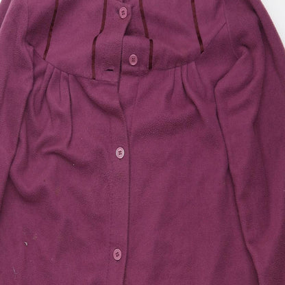Womens UK Size  Damart Purple Overcoat