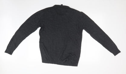 Mens UK Size L Cedar Wood State Grey Pullover Sweatshirt