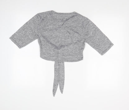 I SAW IT FIRST Womens Grey   Basic T-Shirt Size S