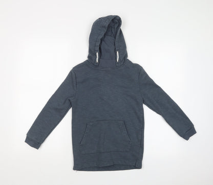 Primark Boys Blue   Pullover Hoodie Size 9-10 Years