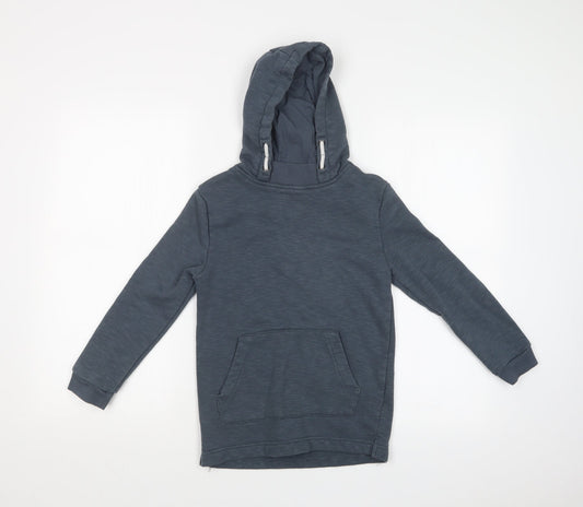 Primark Boys Blue   Pullover Hoodie Size 9-10 Years