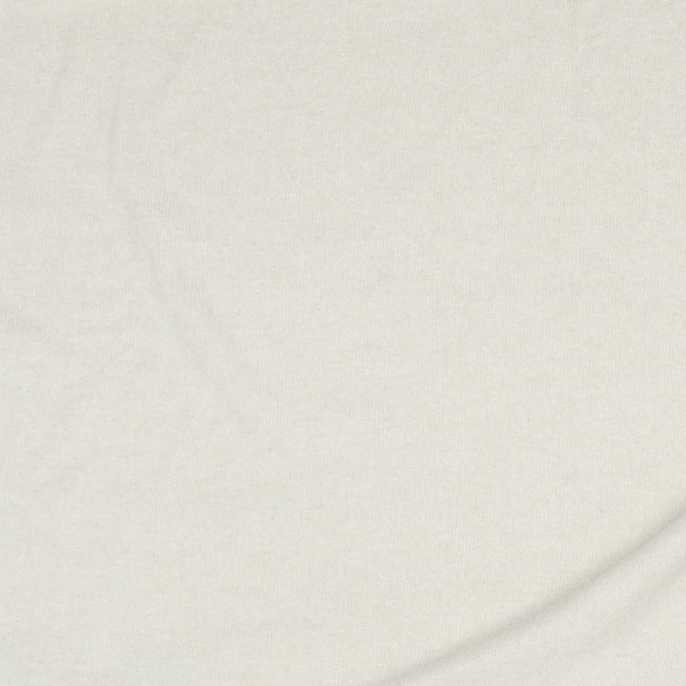 Womens UK Size 8 TU Beige Basic T-Shirt