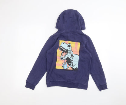 Nutmeg Boys Blue   Pullover Hoodie Size 8-9 Years