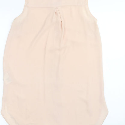 H&M Womens Pink   Basic Button-Up Size 6