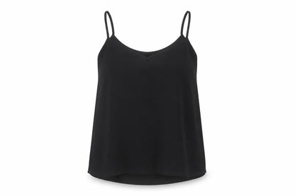 Womens UK Size 10 Topshop Black Basic Blouse