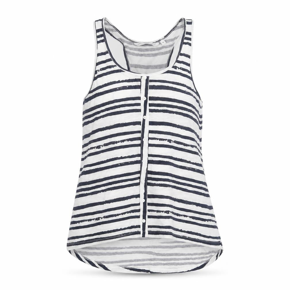 Womens UK Size 8 New Look White Basic Tank