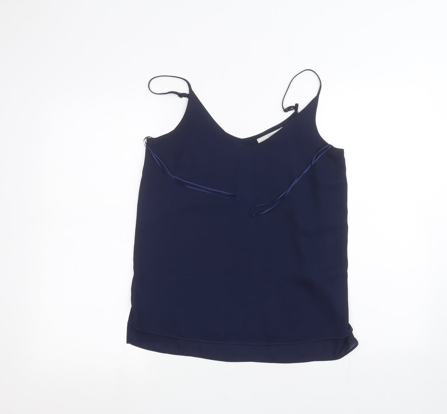 George Womens Blue   Basic Blouse Size 8