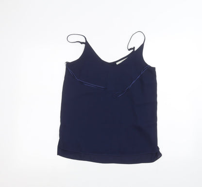 George Womens Blue   Basic Blouse Size 8