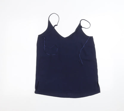 George Womens Blue   Basic Blouse Size 8