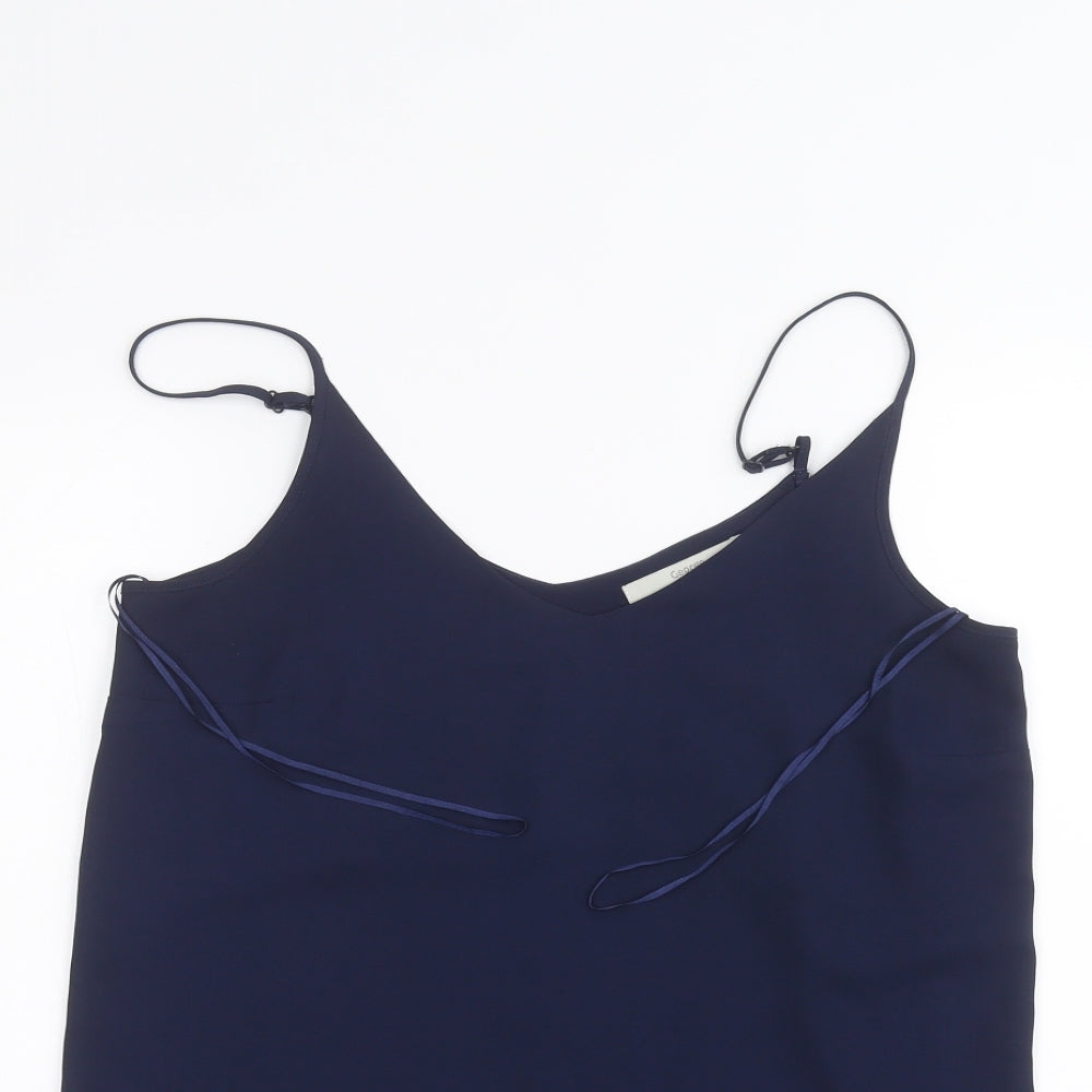 George Womens Blue   Basic Blouse Size 8