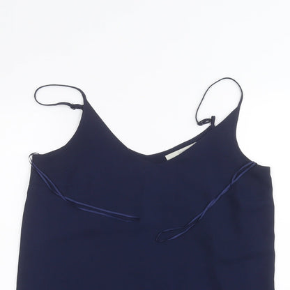George Womens Blue   Basic Blouse Size 8