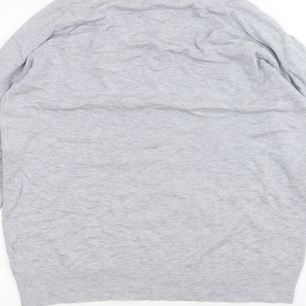Very Womens Grey   Basic T-Shirt Size 10