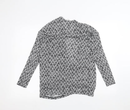 Womens UK Size XS H&M Black Cardigan Jumper