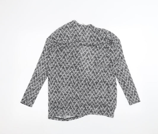 Womens UK Size XS H&M Black Cardigan Jumper