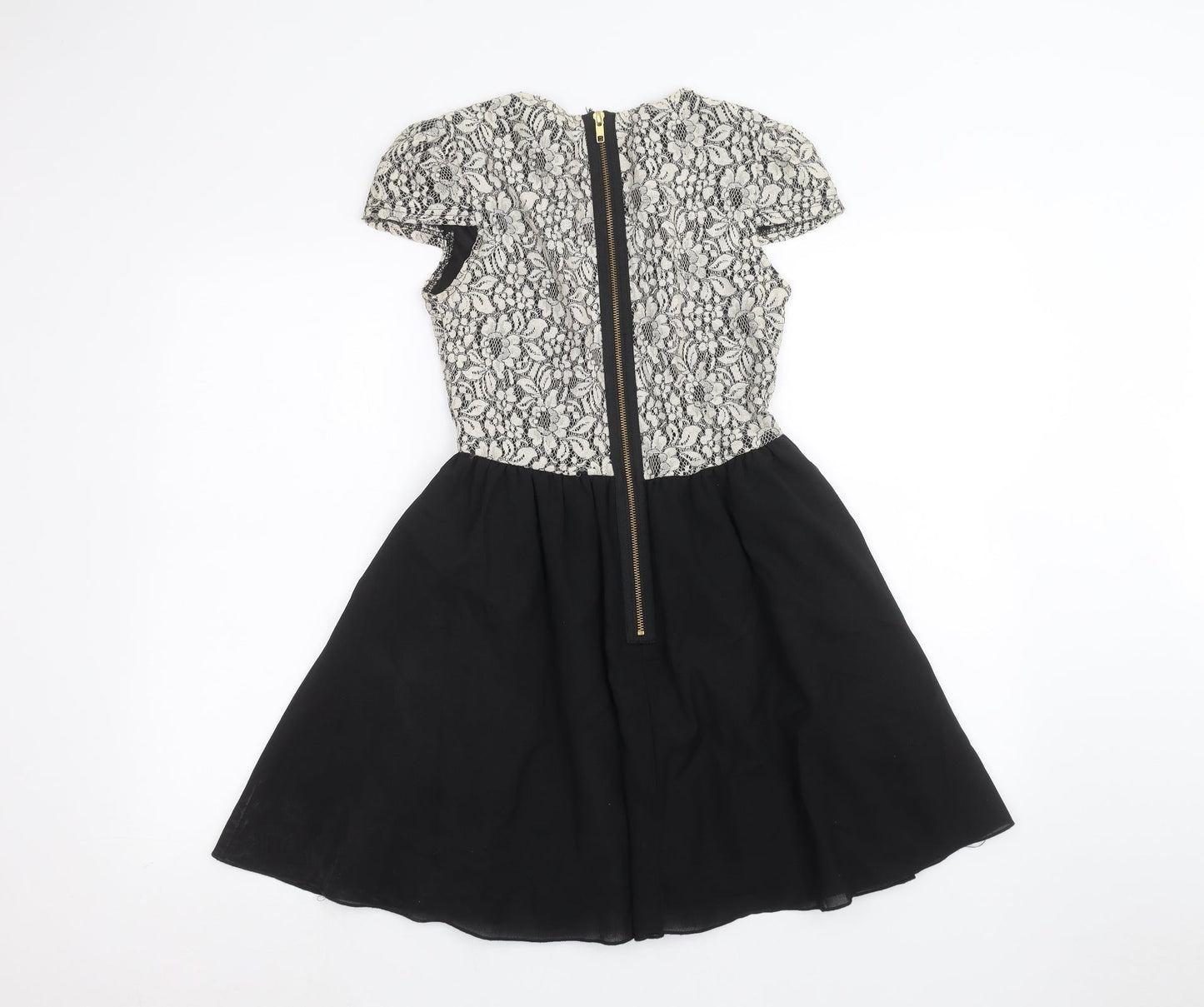 Missguided Womens Black   A-Line  Size 10