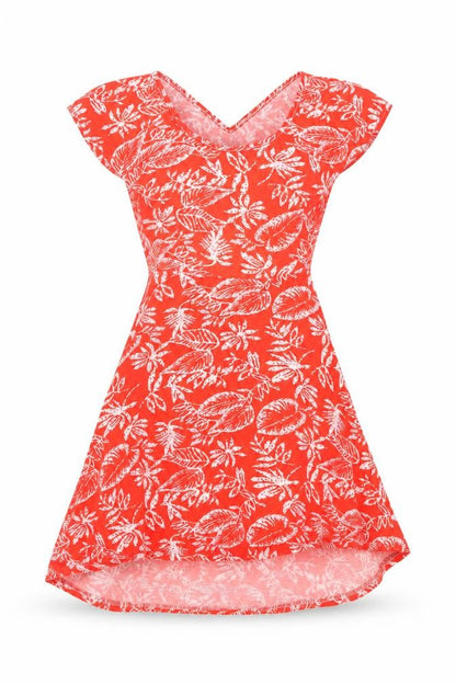 Club L Womens Red   A-Line  Size 8